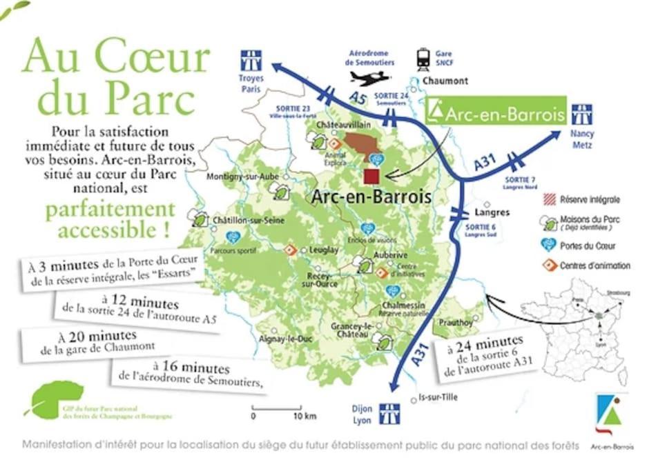 Gite Des Hamy Parc National De Forets Haute Marne Arc-en-Barrois Extérieur photo